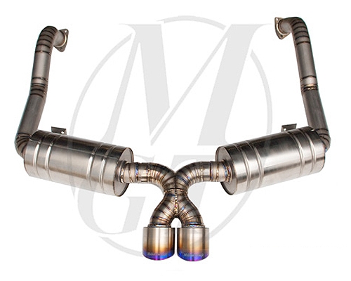 Meisterschaft Titanium GT Racing Exhaust Porsche Boxster 987.2 w/PDK 09-11