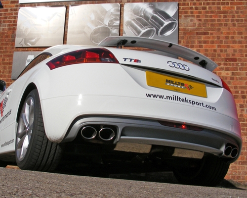 Milltek Catback Exhaust Audi TT-S Quattro 09-12