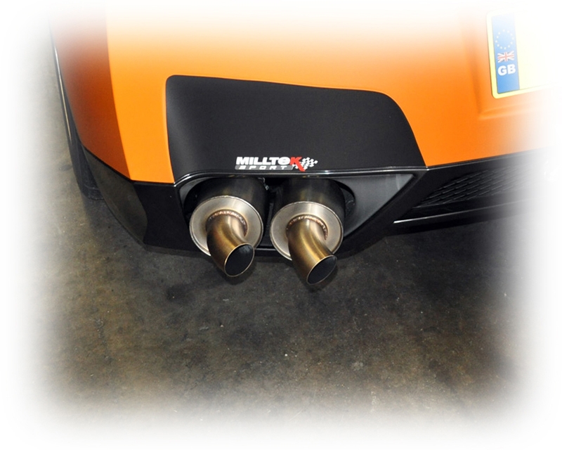 Milltek Catback Non-Resonated | Rear Silencer Audi TT MK2 TTS Quattro 08-13