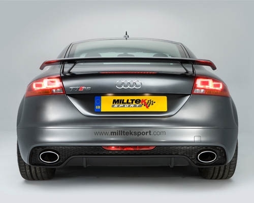 Milltek Dual Outlet Non Resonated Catback Audi TT MK2 3.2 Quattro 07-12