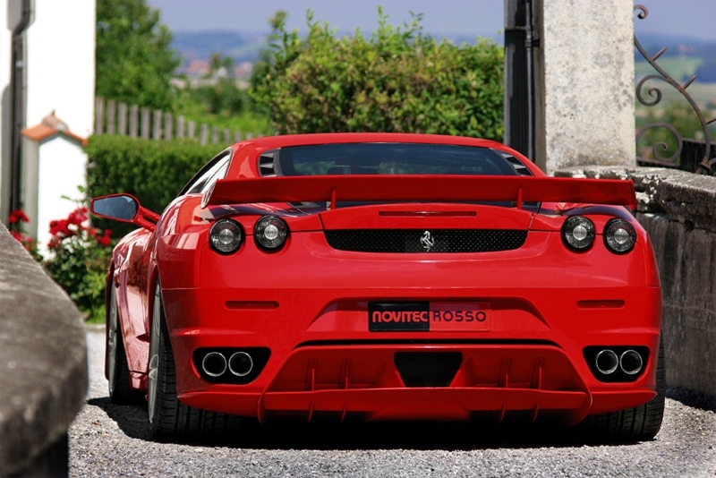 Novitec 3 Piece Rear Apron Ferrari 430 Modena 05-09