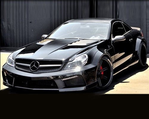 NR Auto SL Black Series Look Body Kit Mercedes-Benz SL 03-11