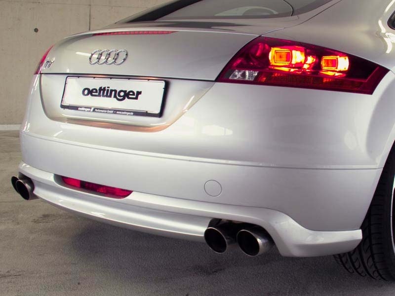 Oettinger Dual Outlet Rear Skirt Audi TT 8J 07-12