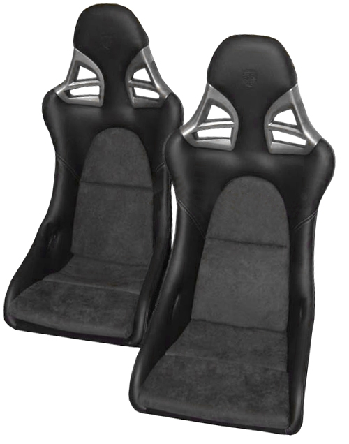 Porsche Carbon Fiber European GT3 Seat Set Porsche 97+