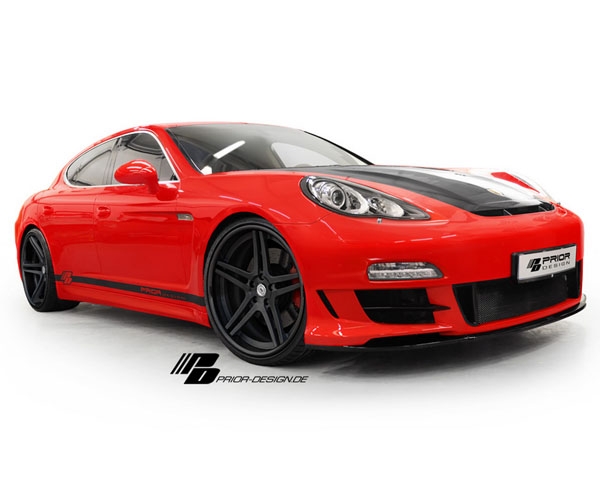 Prior Design PD3 Front Bumper Cover & Lip Porsche Panamera non-Turbo 10-13