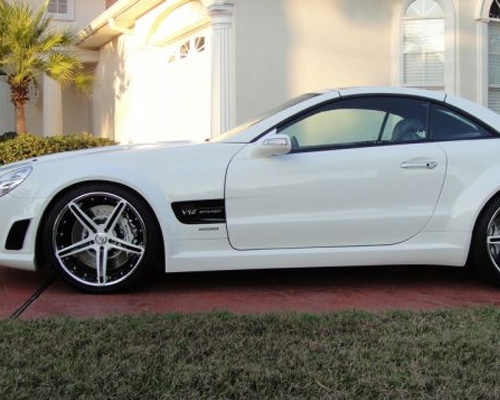 Prior Design Side Skirts PD63 Mercedes SL R230 02-12