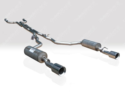 Quicksilver Sport Stainless Steel Exhaust System Jaguar XJ 2.7L Diesel | 2.7L Turbo Diesel 03-09