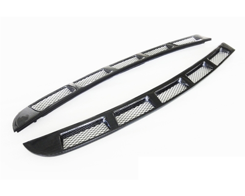 R-Tuned Carbon Fiber RT Rear Window Louvers Ferrari F430 Spider 05-09