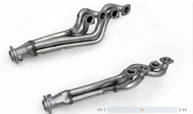 RD Sport Competition Tubular Exhaust Headers BMW 745i 02+