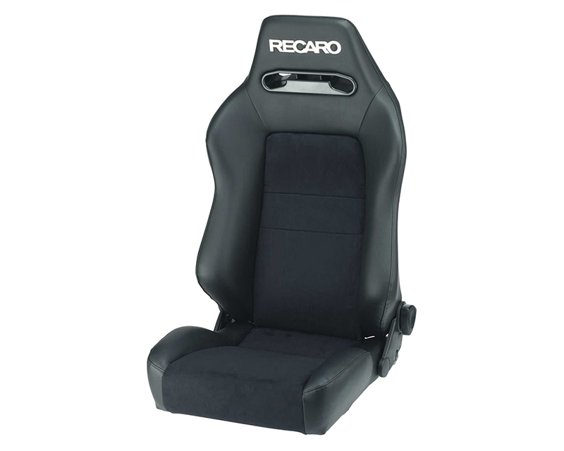 Recaro Speed S Seat Black Vinyl Saturn/Black AM Vinyl Silver Logo