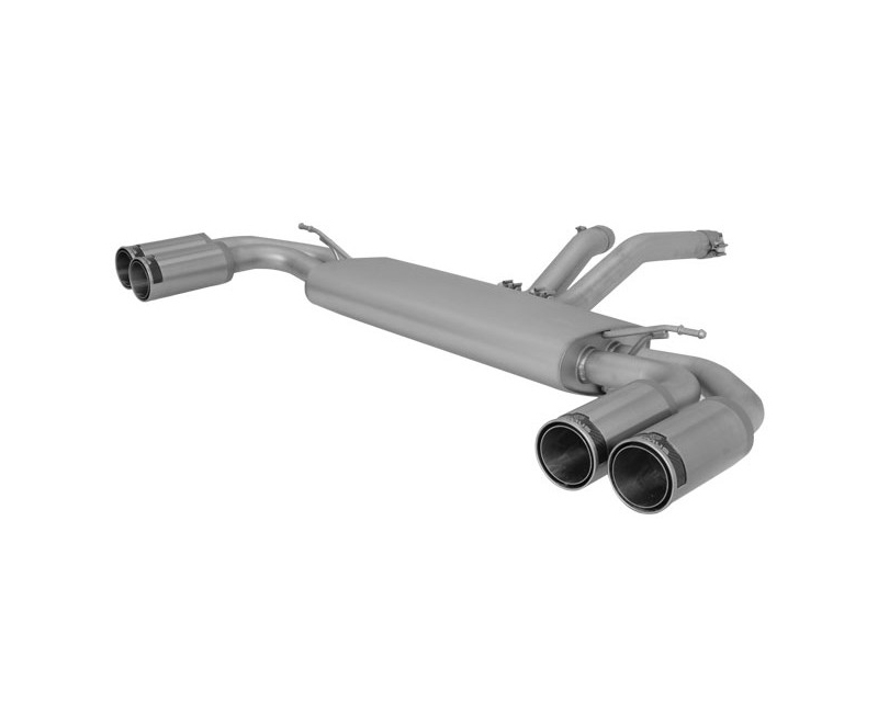 REMUS Duplex Rear Muffler with 98mm Street Race Tips Porsche Cayenne 3.0L | 4.8L Turbo 11-14