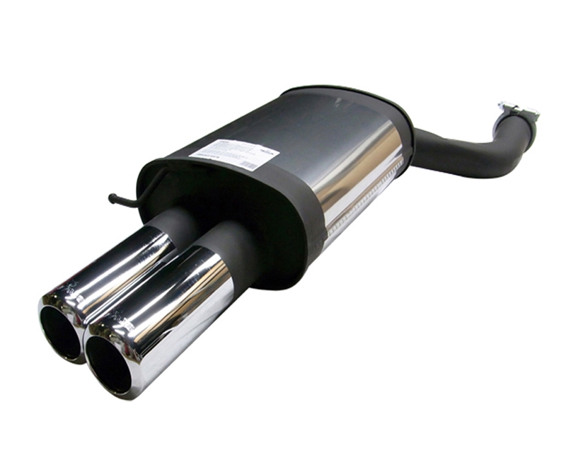 REMUS Stainless Muffler w/84mm Dual Tips BMW 520i E60 Sedan & Touring 2.2L 03-05