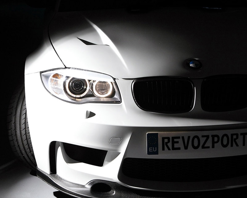 RevoZport 1M Raze Lightweight Bonnet Double Sided Carbon BMW 1 Series E82 08-14