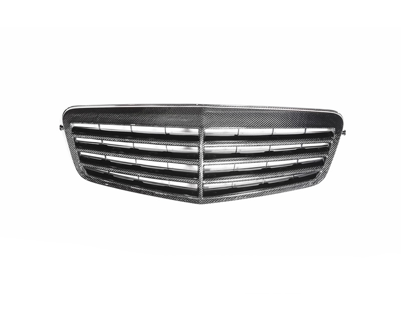 Revozport Carbon Badgeless Front Grill Mercedes-Benz E-Class 10-13