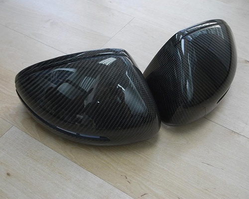 RevoZport Carbon Mirror Cover Audi R8 08-14