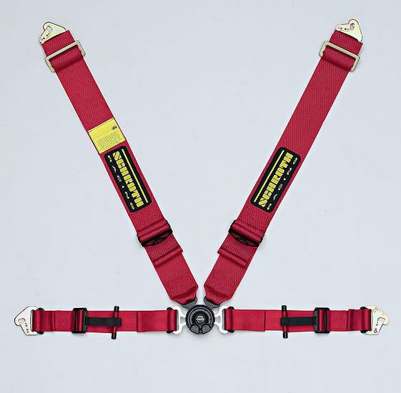 Schroth Racing Harness P2 4 asm Flex Snap Red LT