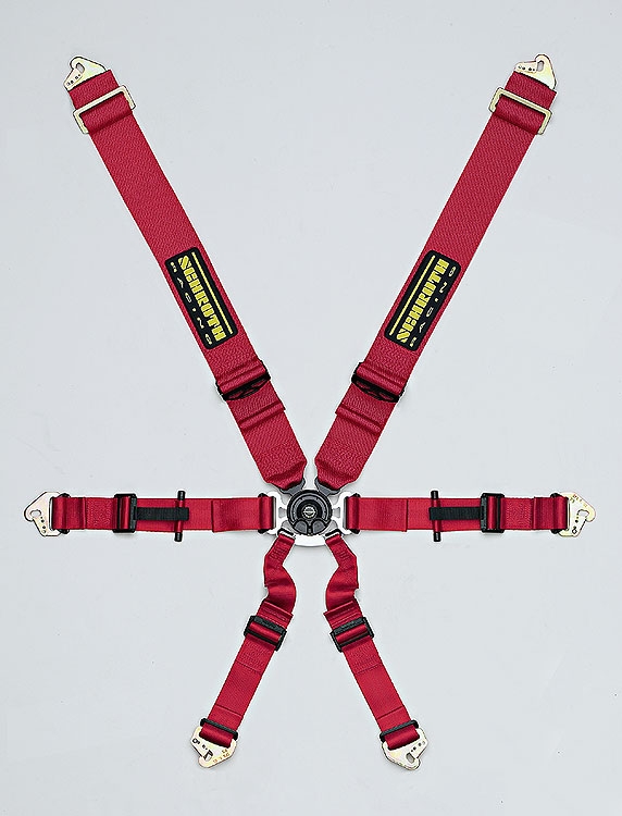 Schroth Racing Harness P2 6 Flex Snap Blue