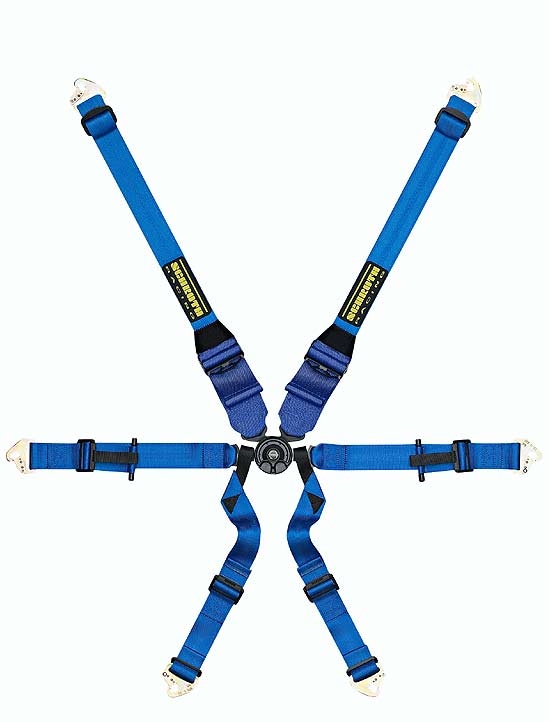 Schroth Racing Hybrid II HANS Black Belt