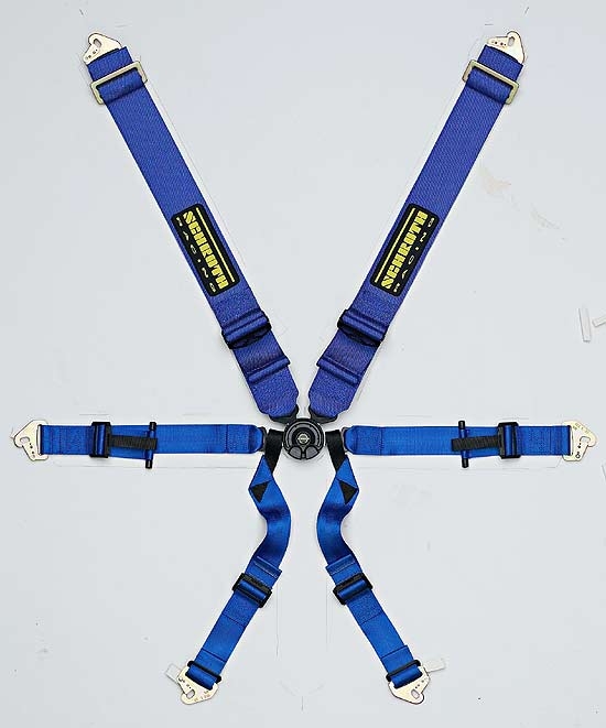 Schroth Racing Hybrid II Red Belt 