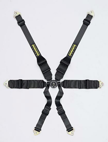 Schroth Racing Hybrid III HANS Black Belt