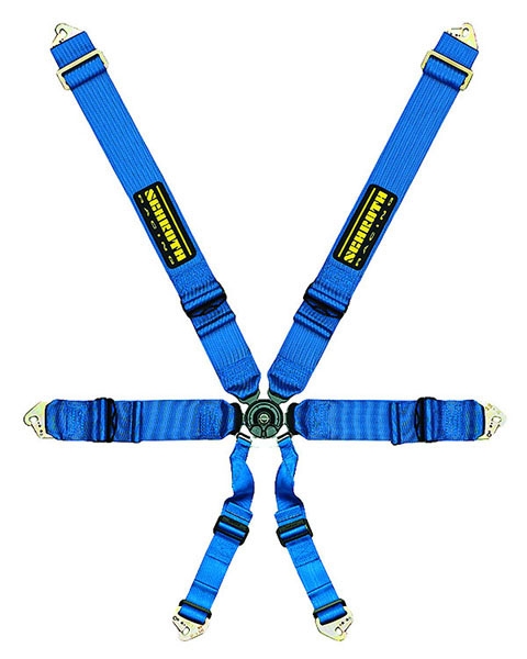 Schroth Racing Profi III 6 Blue PD Belt LA-Bolt