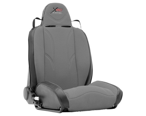 SmittyBilt XRC Seat Passenger Black/Gray Jeep CJ and Wrangler (YJ/TJ/LJ/JK) 76-11