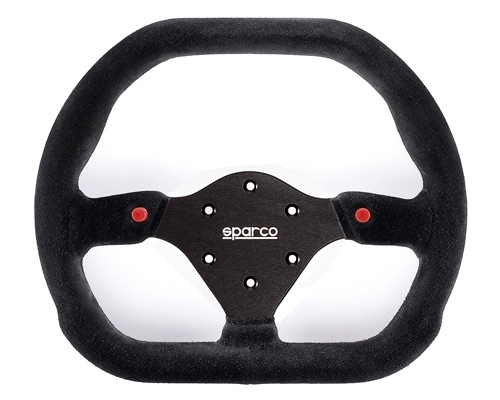 Sparco 310 x 260 Suede Univeral Racing Steering Wheel