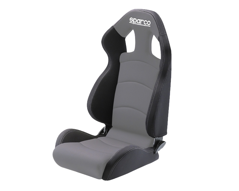 Sparco Grey and Black Chrono Road Street Tuner Medium Seat