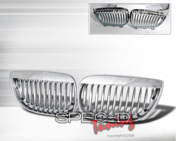 SpecD Chrome Vertical Grill BMW E71 1-Series 08-11