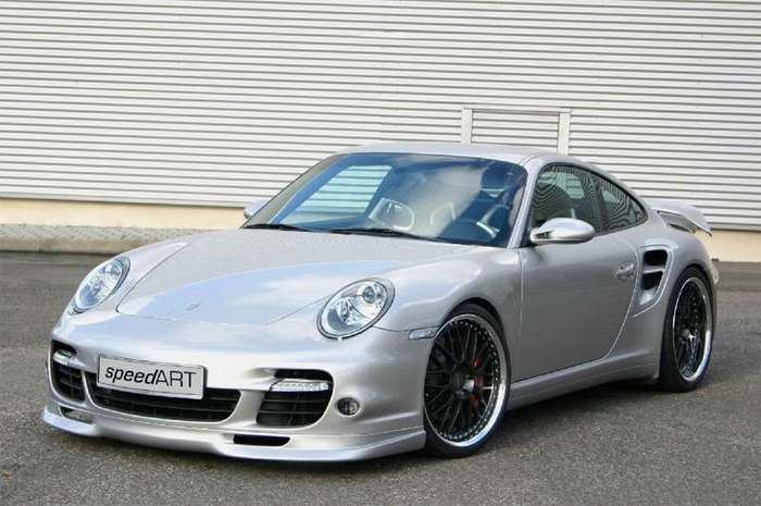 SpeedART RS Front Lip Spoiler Porsche 997 Turbo 06-09