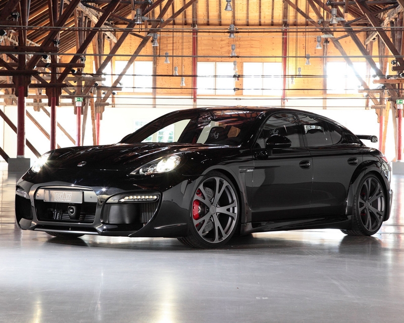 TechArt GrandGT Aero Kit with Black Running Lights Porsche Panamera Excluding Turbo 10-13