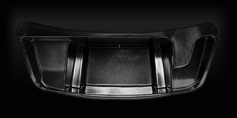 Tecnocraft Dry Carbon Fiber Front Trunk Bin Lamborghini Gallardo 04-12