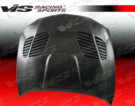 VIS Racing Carbon Fiber GTR Style Hood BMW 1 Series 08-11