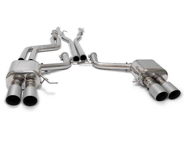 Vorsteiner Stainless Steel Sport Catback Exhaust w/Quad Tips BMW 535i F10 Sedan 3.0L Turbo 11-13