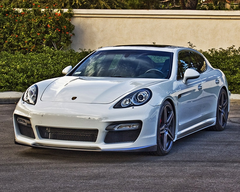 Vorsteiner V-PT Carbon Front Bumper Cover w/Carbon Splitter Porsche Panamera S & Turbo 10-13