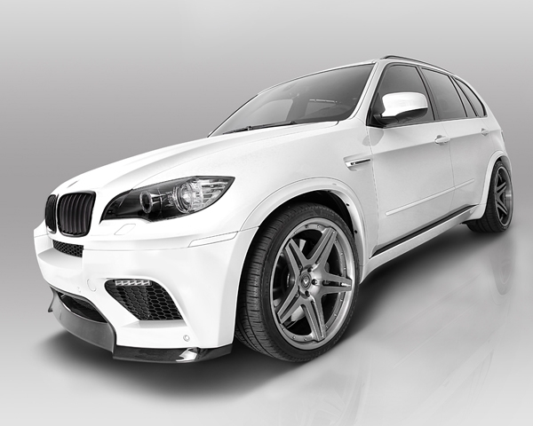 Vorsteiner V-RS Carbon Fiber Add-On Front Spoiler BMW X5 M E70 10-13