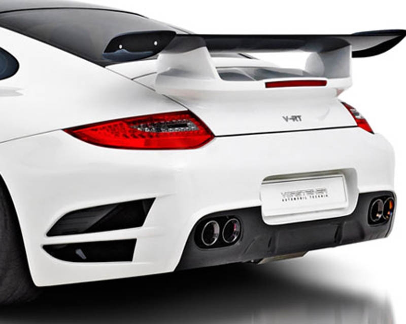 Vorsteiner V-RT DVWP Vented Rear Bumper w/Carbon Diffuser Porsche 997.2 TT 10-12