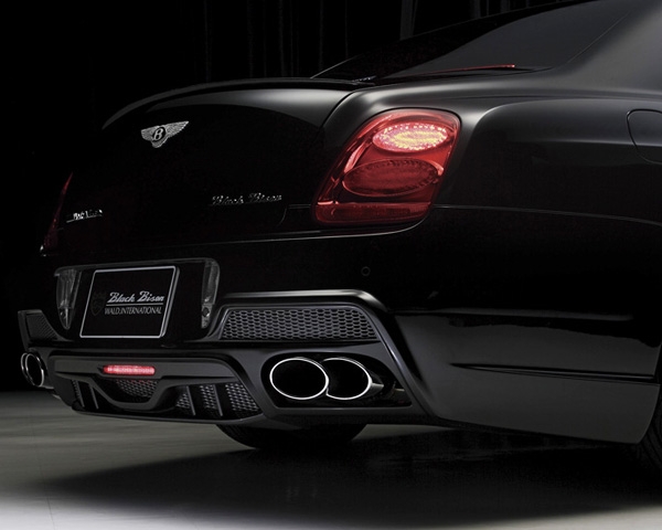 Wald International Black Bison Rear Bumper Bentley Flying Spur Speed 09-12