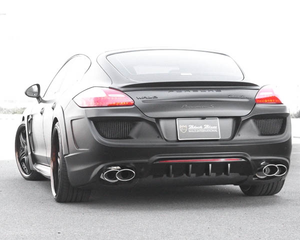 Wald International Black Bison Rear Bumper Porsche Panamera 10-13